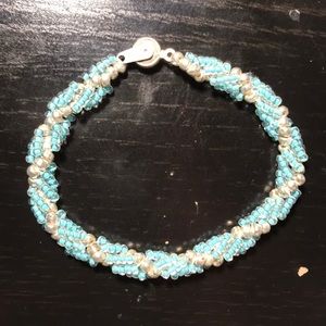 Blue bracelet